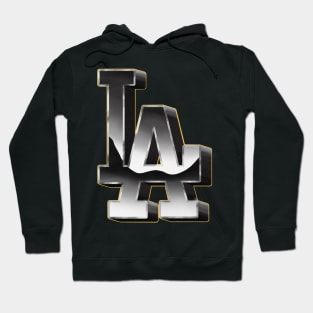 LA silver vintage Hoodie